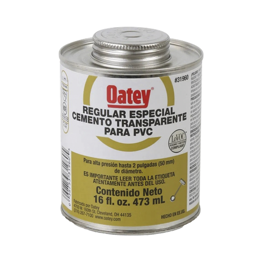 [ATUP8PE] Cemento Claro de 236 ml para Tubo Conduit PVC Pesado.…