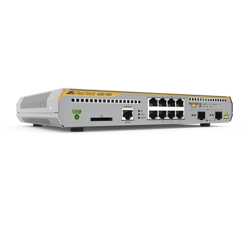 [ATX23010GT10] Switch Administrable Capa 3, 8 puertos 10/100/1000 Mbps + 2 …