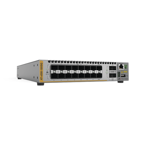 [ATX55018XSQ10] Switch Stackeable Inteligente Capa 3, 16x 1/10G SFP+ y 2x 40…
