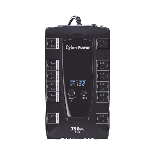 [AVRG750LCD] UPS de 750 VA/450 W, Topología Línea Interactiva, Entrada 12…