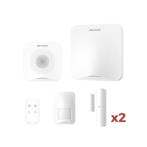 [AXHOMEKITWIFI] (AX HOME) KIT de Alarma AX HOME / Incluye: 1 Hub con batería…