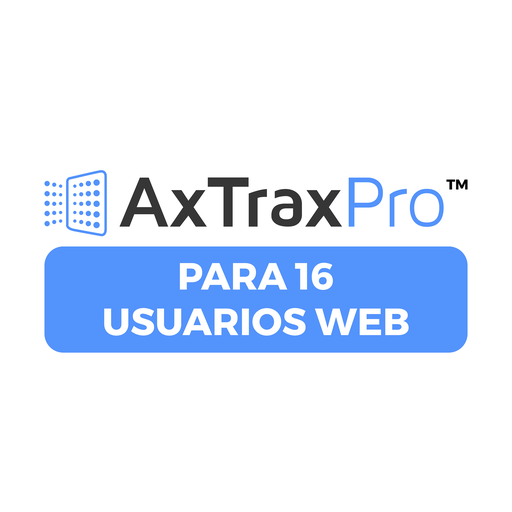 [AXPROWEB16] Licencia De 16 Usuarios Clientes Web para AxtraxPro…