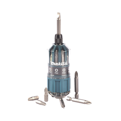 [B43000] Desarmador Makita Con 18 Puntas intercambiables Tipo: Ph 2, …