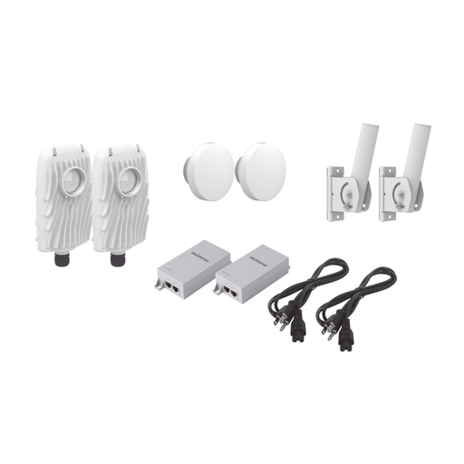 [B5XPTPKIT1] Kit de 2 radios B5X con 2 antenas de (12 dBi), rango de frec…