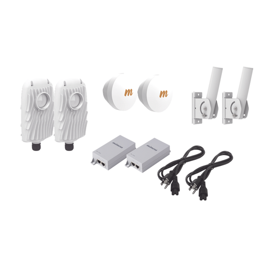 [B5XPTPKIT2] Kit de 2 radios B5X con 2 antenas de (16 dBi), rango de frec…