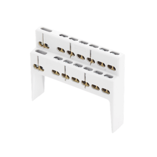 [BC40M36] Soporte + Barra de Conexion (12/24/36 MOD) (12+2 ENTR.) IP40…