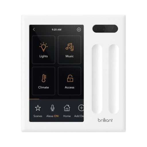 [BHA120USWH2C] Control touch desde su pantalla en pared, compatible con 2 c…