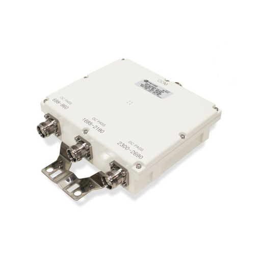 [BK421E] TRIPLEXOR 700+850/PCS+AWS/WCS+BRS 250W -161dBc 4.3-10 IP67 .…