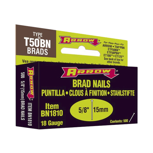 [BN1810US] Clavo de 5/8. Caja con 500 Clavos para ET225. …