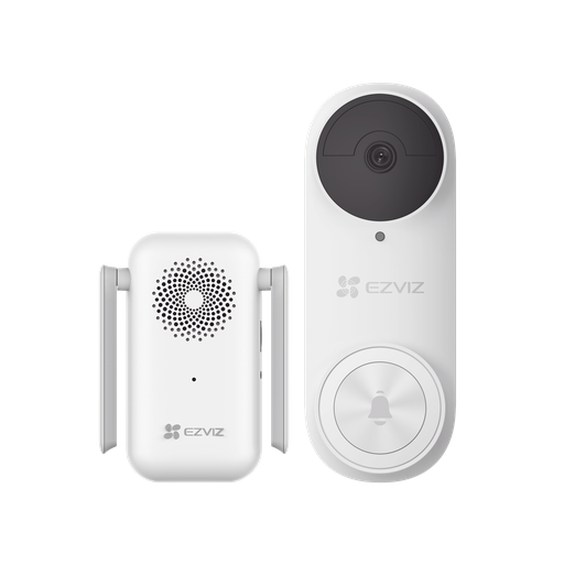 [CSDB2KIT] Timbre con Cámara Wi-Fi (Doorbell) de Batería Recargable…