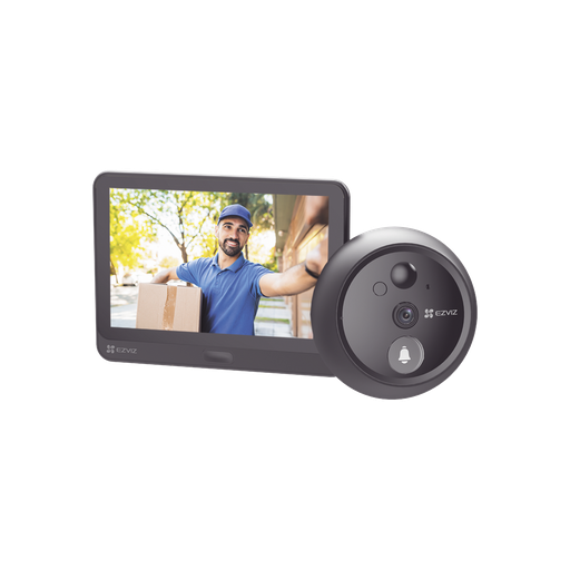 [CSHP4] Videoportero Con Mirilla y Pantalla Wi-Fi de Batería Rec…