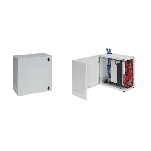 [DBL242412G] Gabinete de Montaje en Pared L-Box, 610 x 610 x 313 mm, de A…