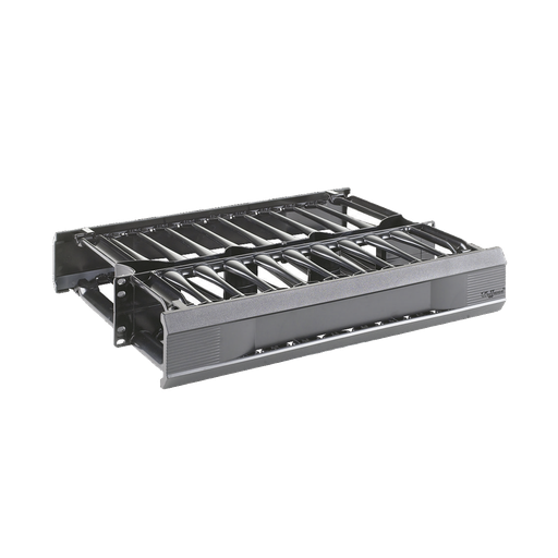 [DCHD2] Organizador de Cables Horizontal CableTek, Doble (Frontal y …