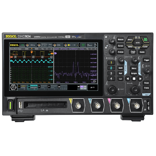 [DHO924] Osciloscopio Digital RIGOL de 4 Canales Análogos, 250 MHz de…