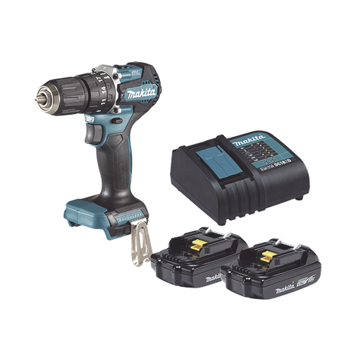 [DHP487SYX2] Rotomartillo/Taladro Inalámbrico SIN CARBONES, Broquero de 1…