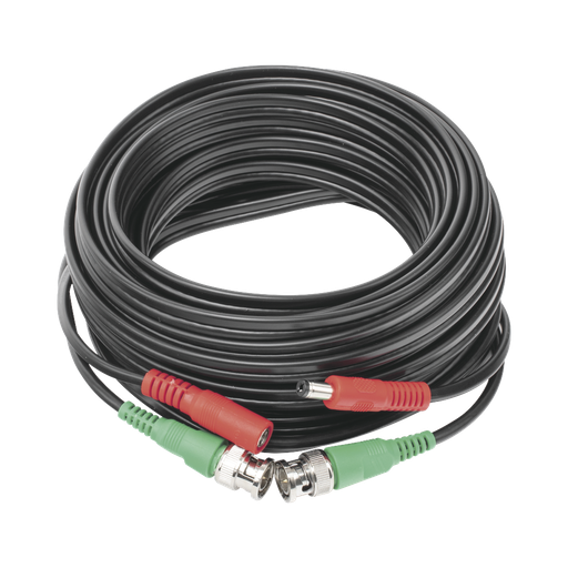 [DIY10M4K] Cable coaxial ( BNC RG59 ) + Alimentación / SIAMÉS / 10 Metr…