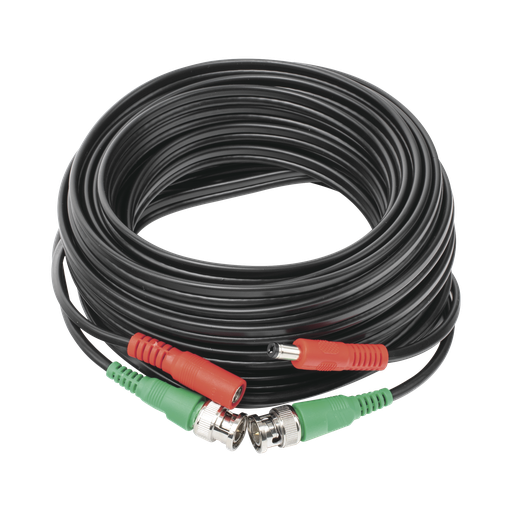 [DIY10MHD] Cable coaxial ( BNC RG59 ) + Alimentación / SIAMÉS / 10 Metr…