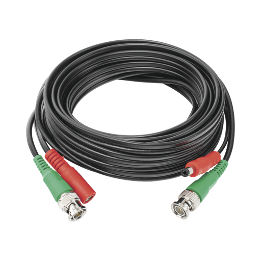 [DIY5MHD] Cable coaxial ( BNC RG59 ) + Alimentación / SIAMÉS / 5 Metro…