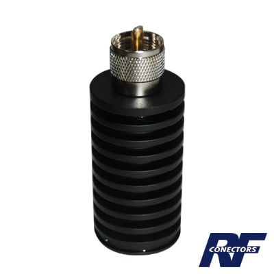 [DL30A] Carga Terminal Fantasma Seca de 50 Ohm, 15 Watt, DC-500 MHz,…