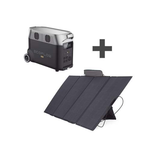 [DLTPROKIT] Kit de Estación de Energía Portátil 3600Wh + Panel Solar Fle…