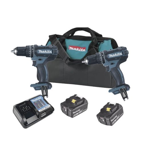 [DLX2501S] KIT (DHP482Z Rotom..+ DTW181Z Pistola Impacto)  2 Baterías d…