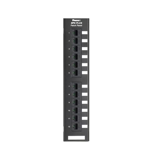 [DP12688TGY] Panel de Parcheo de Impacto 110, Categoría 6, Montaje en Par…