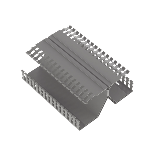 [DRD44LG6] Canaleta Ranurada PanelMax de PVC, Montaje en Riel Din Están…