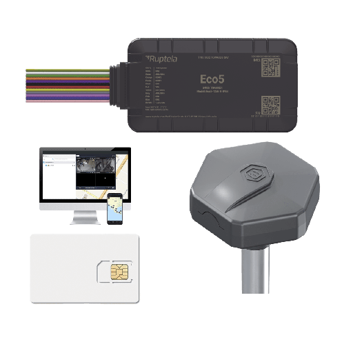 [ECO5KITFUEL] KIT de Rastreo / Sensor para Nivel de Combustible…