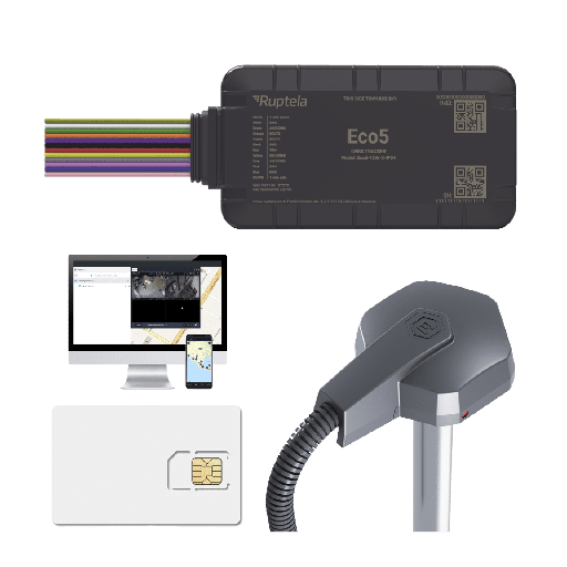 [ECO5KITFUEL2] KIT de Rastreo / Sensor para Nivel de Combustible…